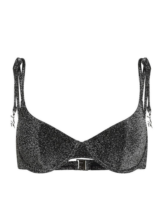 Bikini Τριγωνάκι Black Lurex