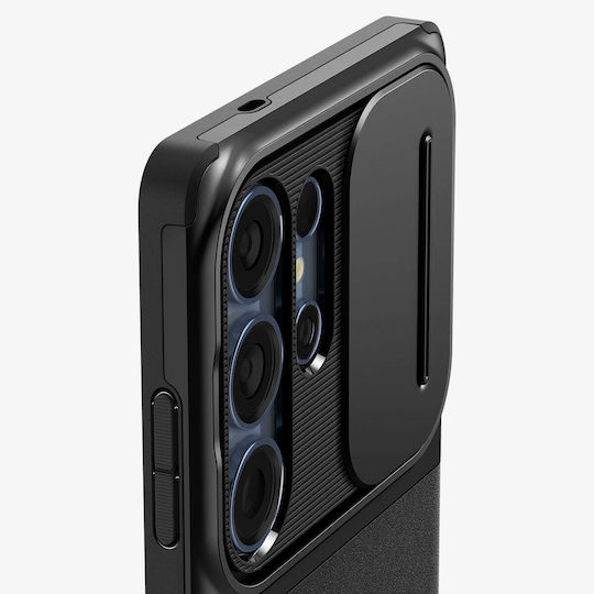 Spigen Optik Armor Back Cover Πλαστικό / Σιλικόνης 2mm Μαύρο (Galaxy S25 Ultra)