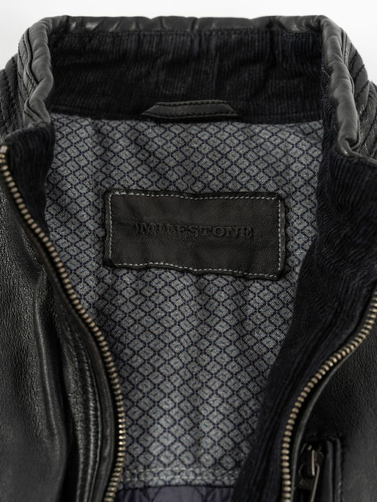 Pepino Leather Jacket Black