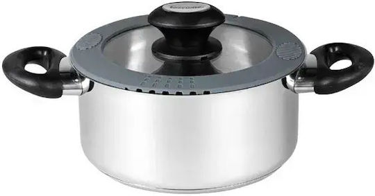 Tescoma Smartcover Topf- und Pfannen Set aus Rostfreiem Stahl 4-teilig