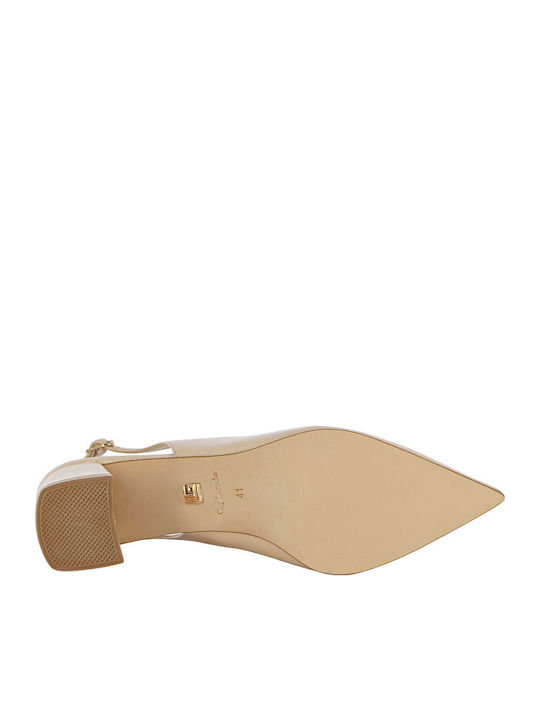 Pumps Mit Mittelhohem Rosa