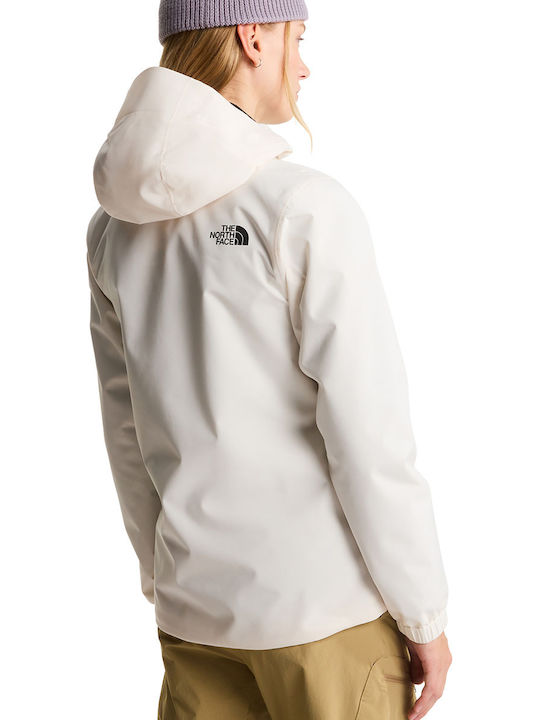 Quest Women's Hiking Jacket Waterproof and Windproof Beige