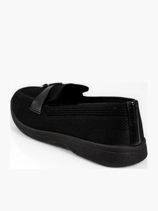 Γυναικεία Loafers σε Μαύρο Χρώμα