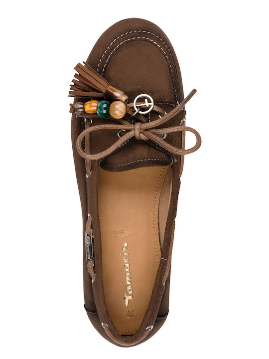 Women's Moccasins in Brown Colour
