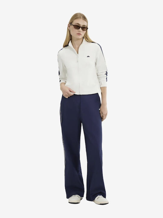 Γυναικεία Ζακέτα με Φερμουάρ Off White
