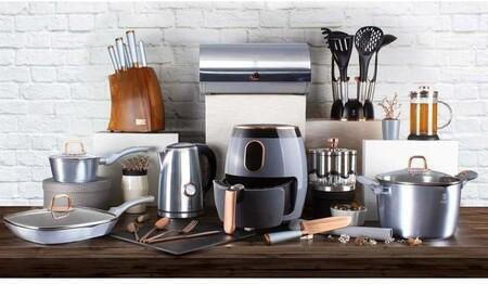 Berlinger Haus Set Vase de Gătit din Aluminiu cu Strat de Piatră 6 Piese