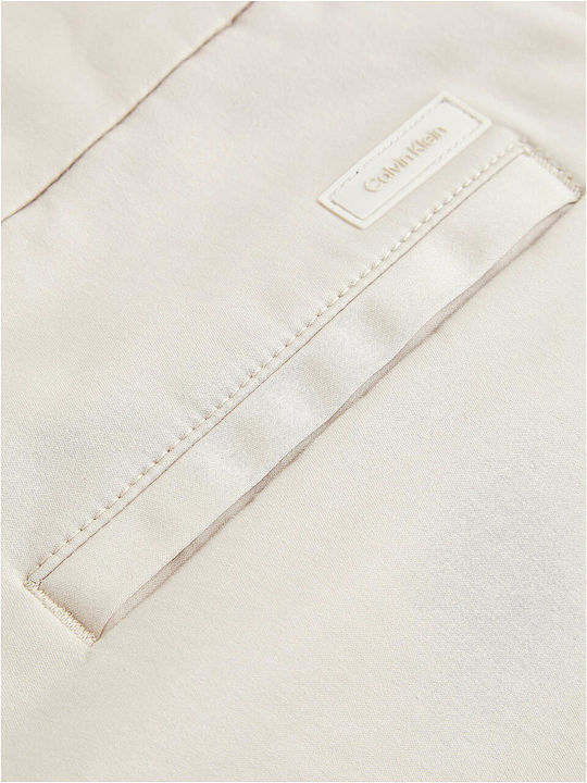 Παντελόνι Chino Ελαστικό σε Slim Εφαρμογή Stony Beige