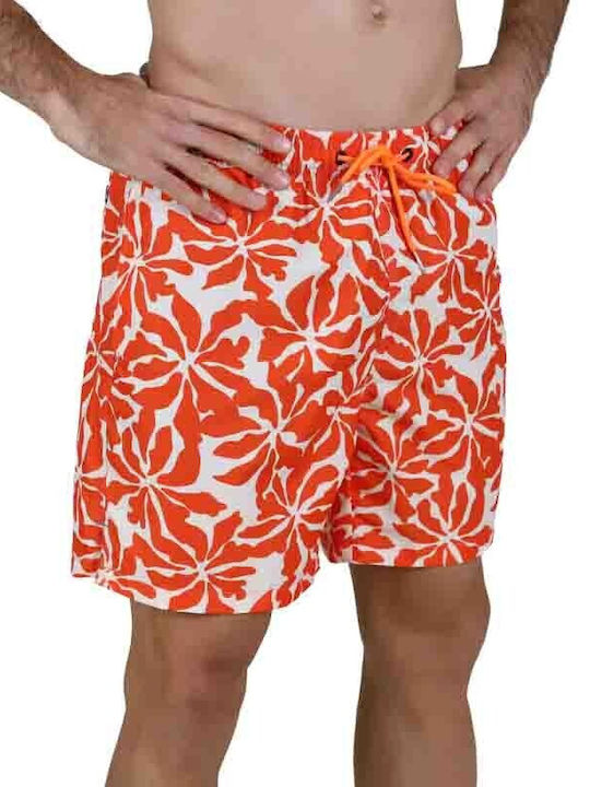 Men's Swimwear Shorts Orange