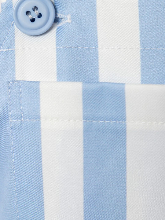 Damenteilige Jumpsuit Hellblau