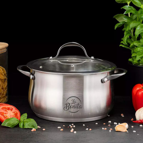 La Bonita Stainless Steel Pots Set 8pcs