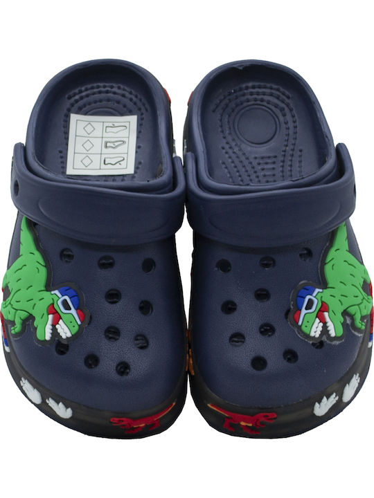 Kids Beach Clogs Blue