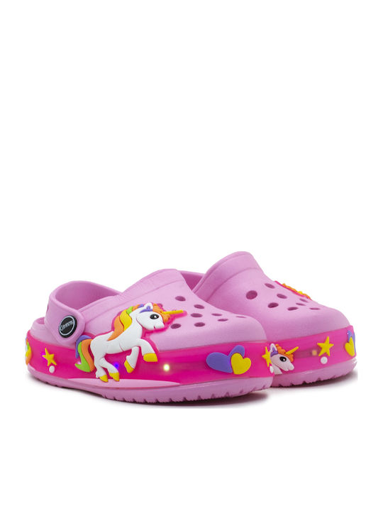 Kids Beach Clogs Pink