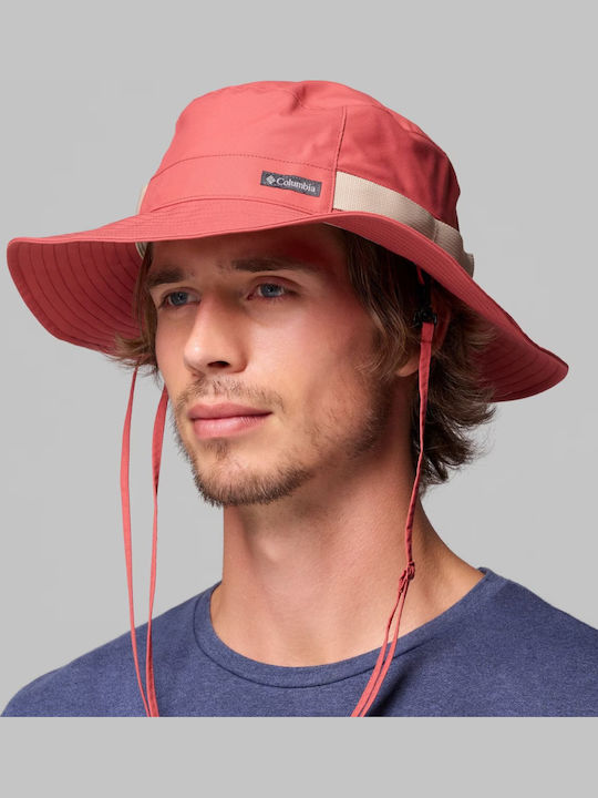 Columbia Fabric Men's Hat Style Bucket Red