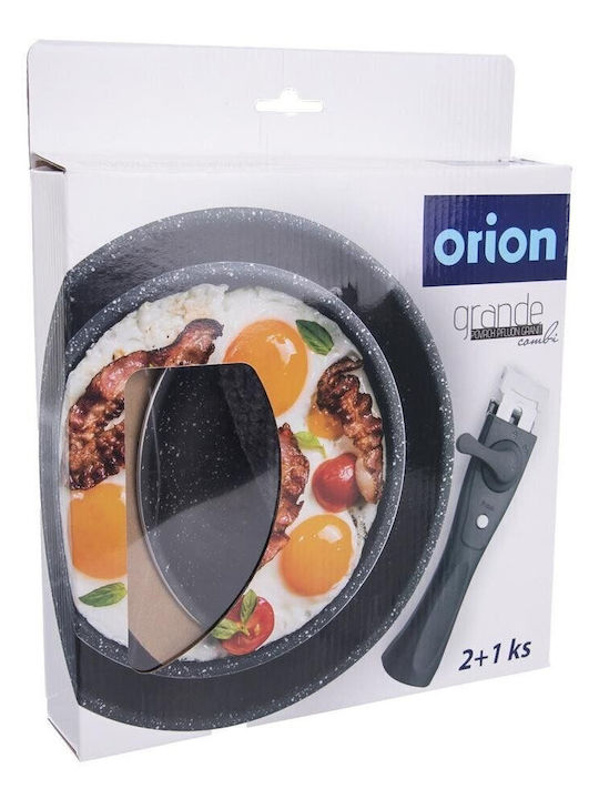 Orion Grande Σετ Τηγάνια από Αλουμίνιο 3τμχ