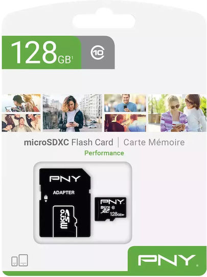 PNY Performance Plus microSDXC 128GB U1