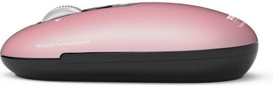 Port Designs Kabellos Bluetooth Maus Rosa