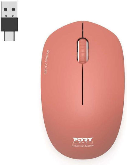 Port Designs Wireless Mouse Portocaliu