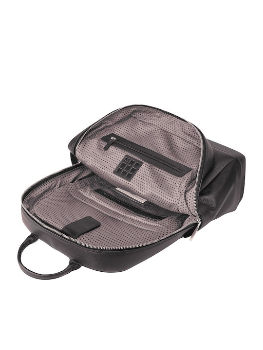 Moleskine Classic Leather Τσάντα Πλάτης για Laptop 15" σε Μπλε χρώμα
