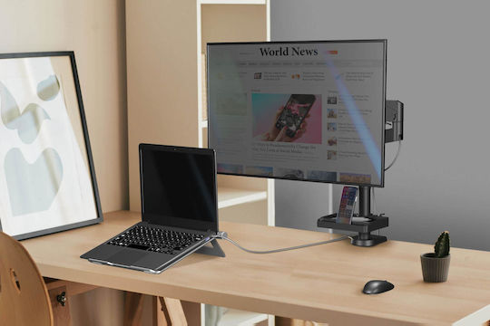 Desk Mount Acc Organizer Black A35-b Onkron