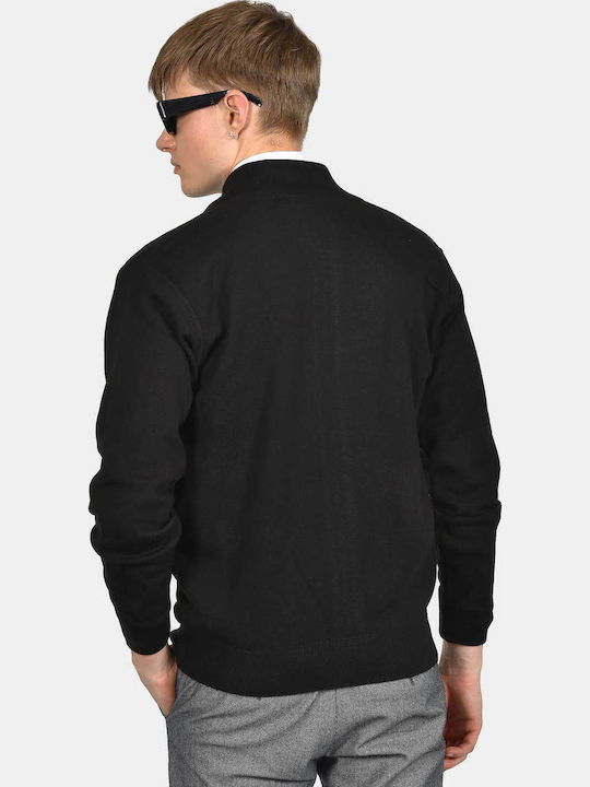Herren Gestrickt Zaketä Schwarz