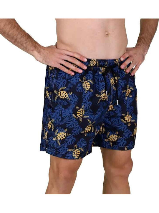Ανδρικό Μαγιό Σορτς Navy Μπλε