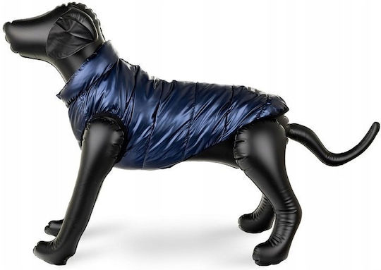 Jacket Dog Navy Blue Gold Reversible Size Xs 30