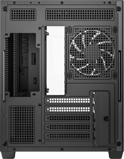 Deepcool CG330 3F Gaming Mini Tower Κουτί Υπολογιστή με Πλαϊνό Παράθυρο και ARGB Φωτισμό Μαύρο