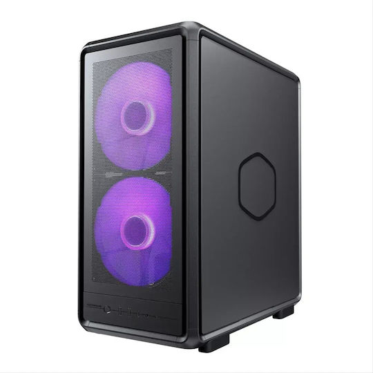 CoolerMaster MasterFrame 500 Mesh Gaming Midi Tower Κουτί Υπολογιστή με ARGB Φωτισμό Μαύρο