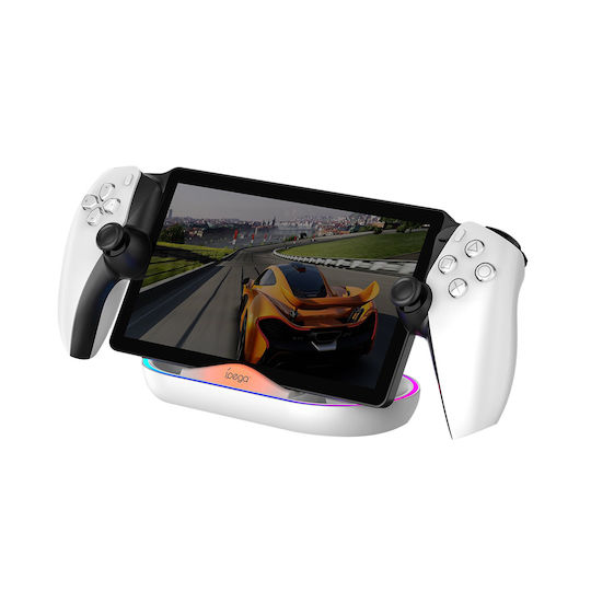 iPega P5p02 Charging Station for 1 controller Playstation Portal with LED lighting White