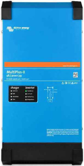 Victron Energy Multiplus-II Reine Sinuswelle Wechselrichter Nennleistung 6500W mit Nenn-Eingangsspannung 48V Einphasig PMP482605012