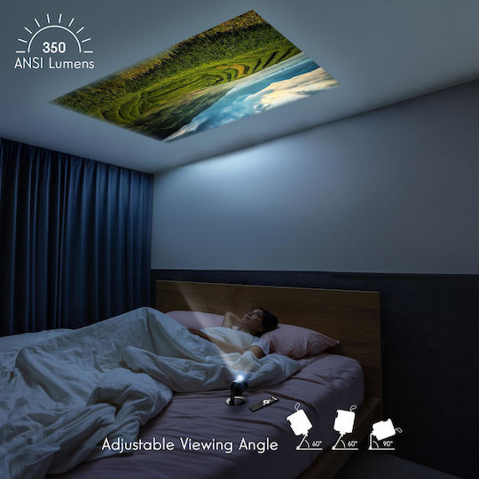 Thomson Vega PG35B Проектор DLP LED лампа с Wi-Fi и вградени високоговорители