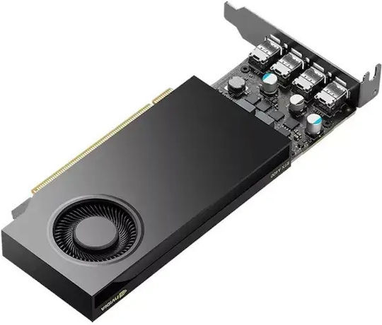 Dell RTX A400 4GB GDDR6 Jumătate din înălțime Placă Grafică