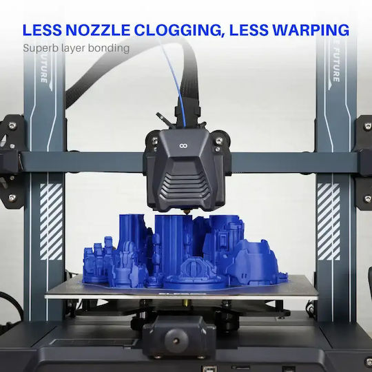 Elegoo PLA 3D Printer Filament 1.75mm Γκρι 1kg 1τμχ (Spool)