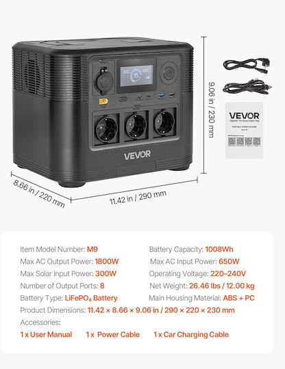 Vevor DXCNDYWTYNB177DIF001V2