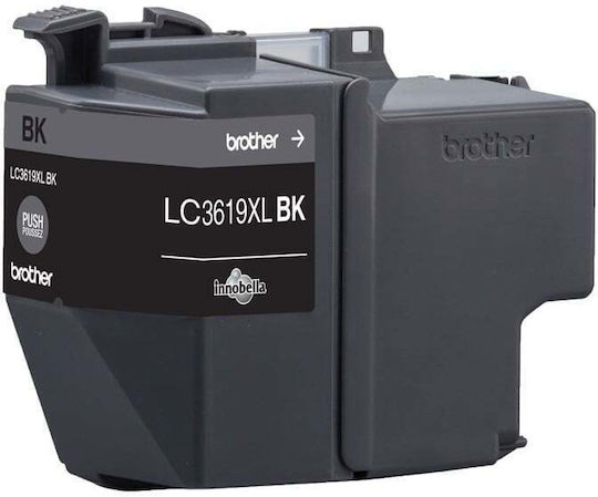 Brother Γνήσιο Μελάνι Εκτυπωτή InkJet Μαύρο (LC-3619XLBK)