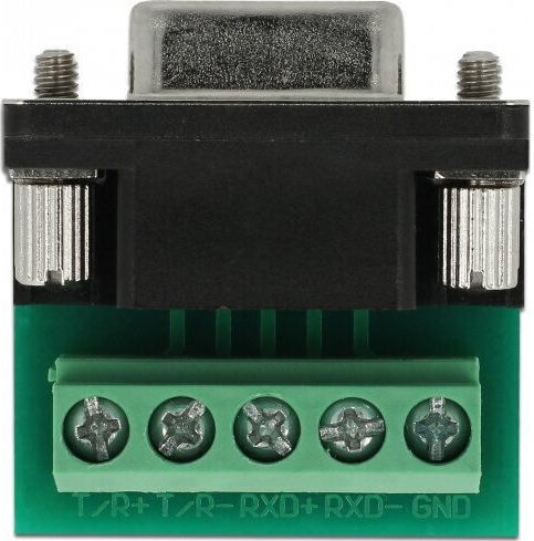 Delock Usb 2.0 To Rs-422/485 Serial Db9 Adapter Surge Protection 600 W Extended Temperature Range Delock 64055