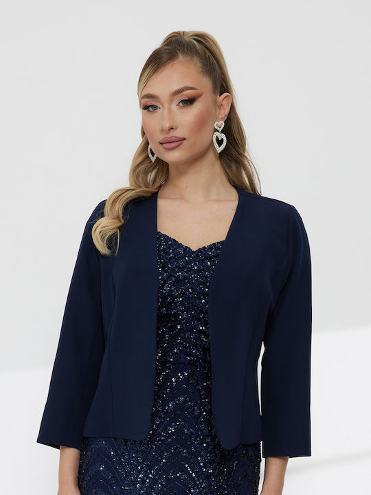 RichgirlBoudoir Short Women's Blue Blazer