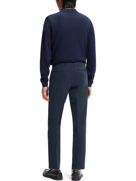 Hose Elastisch in Schlanker Passform Dark Blue