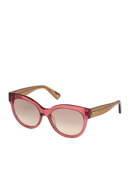 Just Cavalli Sunglasses Pink with Acetate Frame & Gray Lens Just Cavalli Sunglasses Pink with Acetate Frame & Gray Lens