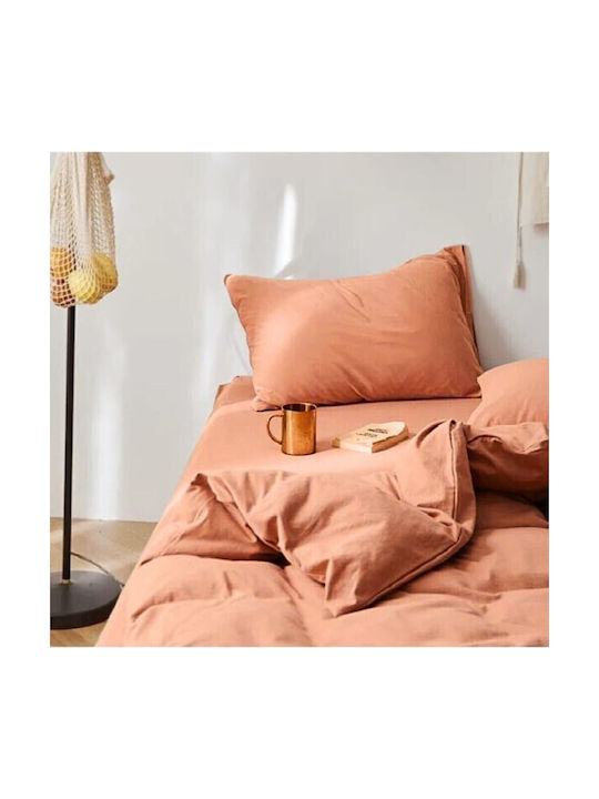 Kotonia Home Module Fete De Pernă Cu Plic De Acoperire Cacao 50x70 Cm