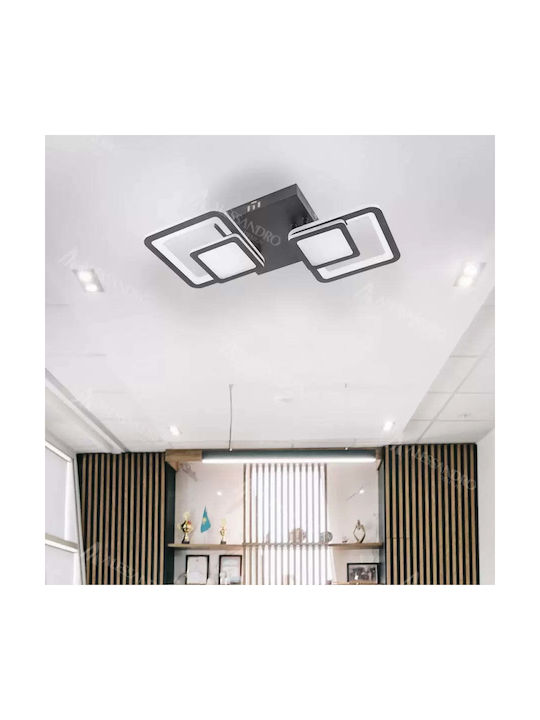 Alista Home Πλαφονιέρα LED με Τηλεχειριστήριο