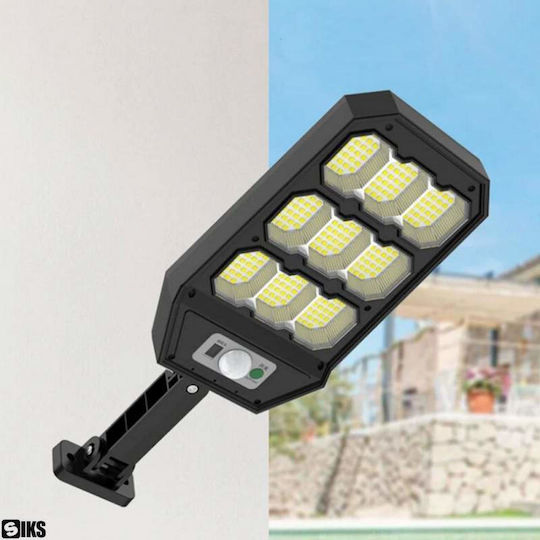 Lampă Solară de Perete Alb Natural cu Senzor de Mișcare și Telecomandă IP65 24x13.5x3.5cm