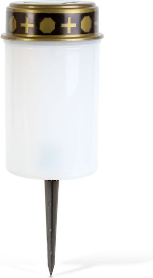 Alista Home Lampă Solară Torță Alb Cald cu Senzor de Mișcare și Fotocelul IP44 3x3cm