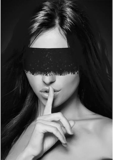 BDSM Μάσκα σε Μαύρο Χρώμα