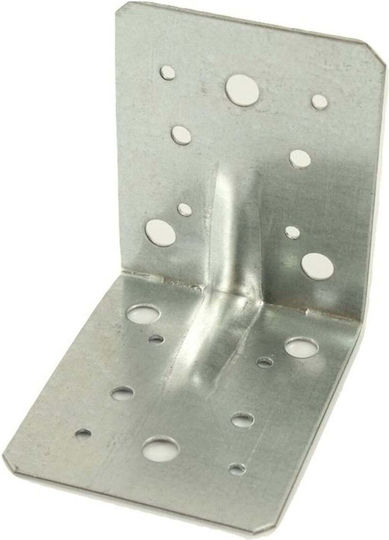 Raft De Colț Din Lemn În Culoare Argintie 105x105mm