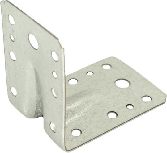 Raft De Colț Din Lemn În Culoare Argintie 90x90mm