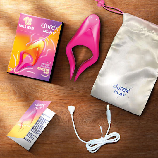 Durex Ride & Tease Mini Διπλός Δονητής με Απομακρυσμένο Έλεγχο