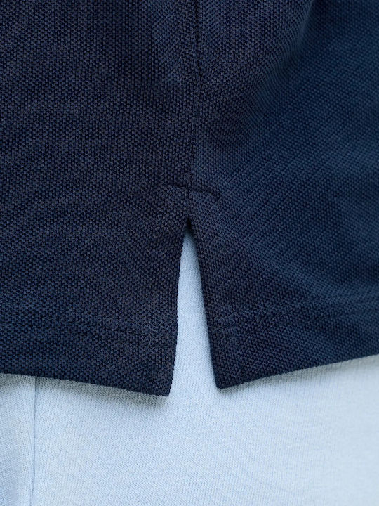 Поло Блуза С Къс Ръкав Navy Blazer