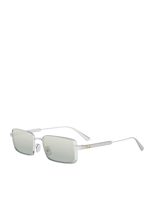 Dior Unisex Γυαλιά Ηλίου με Ασημί Μεταλλικό Σκελετό και Ασημί Ντεγκραντέ Καθρέφτη Φακό DIORCANNAGE S2U F0I6
