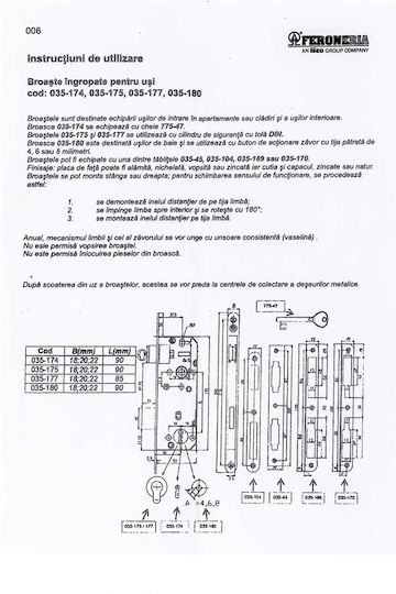 Key Lock P 90 40 90 20r 240 Nat 35-174 4571